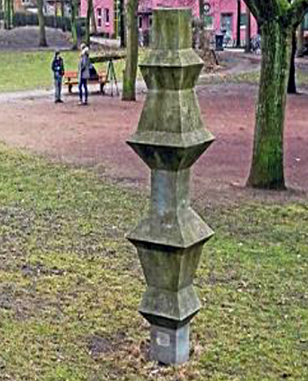 Lohmühlenpark: Dolomitsäule Lohmühlenpark: Dolomitsäule