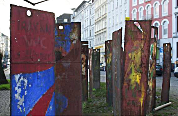 Schiffsbleche am Spadenteich Schiffsbleche am Spadenteich